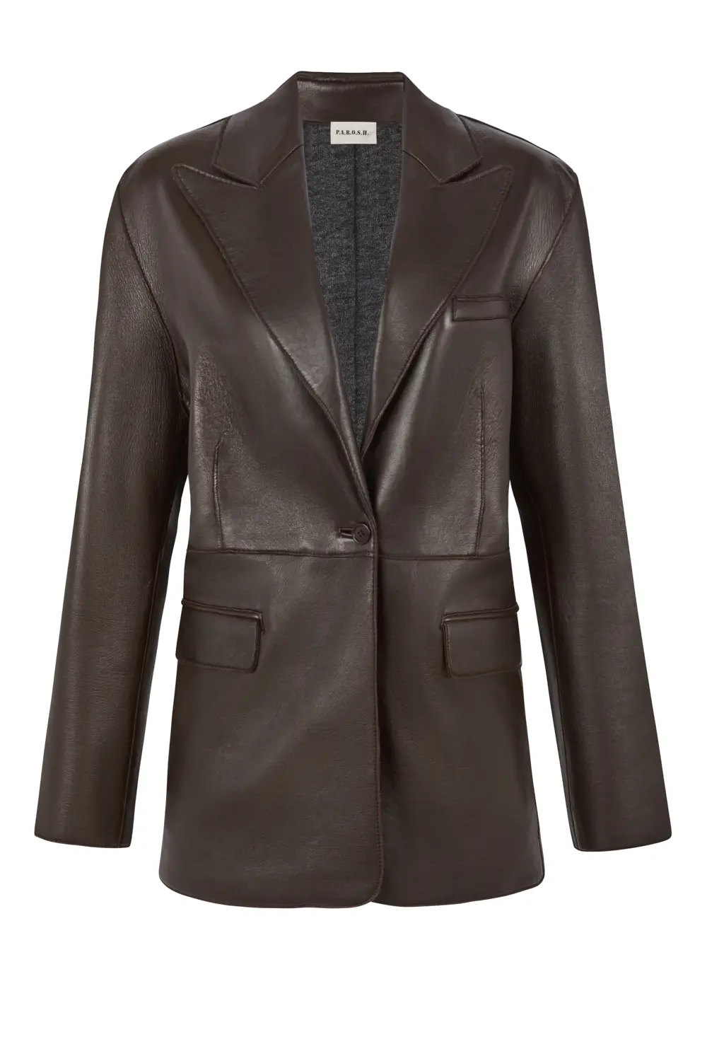 P.A.R.O.S.H. BLAZER IN PELLE Acquista Ora