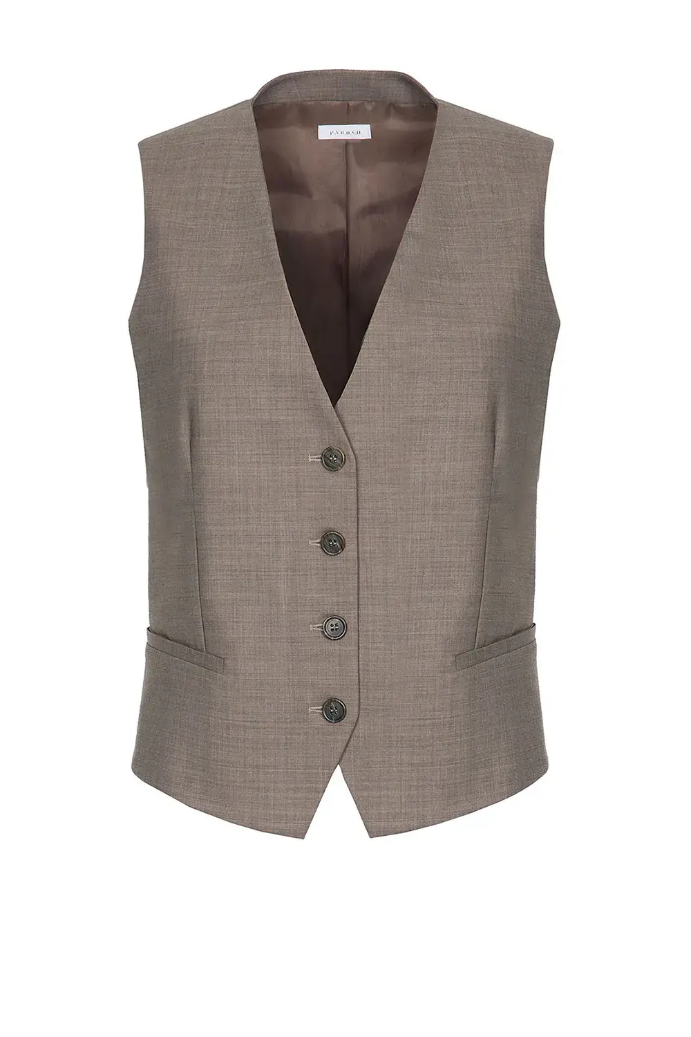 P.A.R.O.S.H. GILET IN LANA Vendite Flash