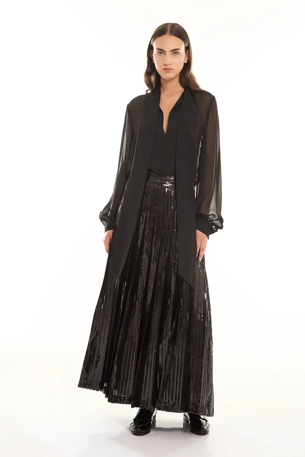 P.A.R.O.S.H. BLUSA MANICHE LUNGHE Qualità