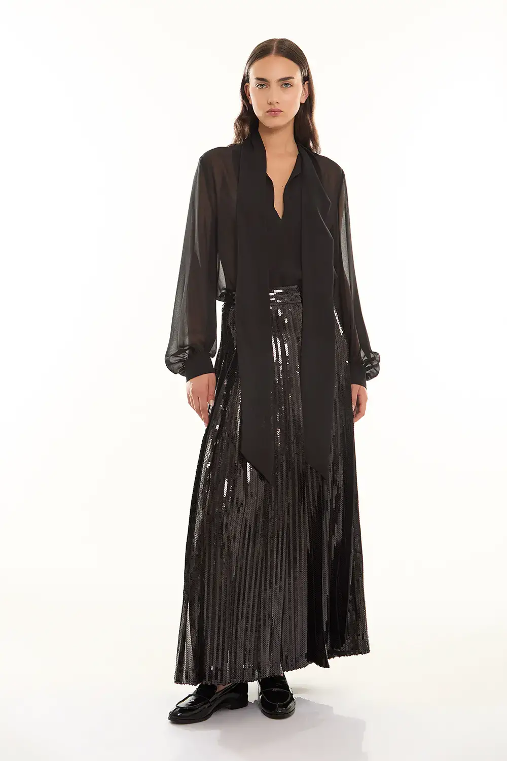 P.A.R.O.S.H. BLUSA MANICHE LUNGHE Qualità