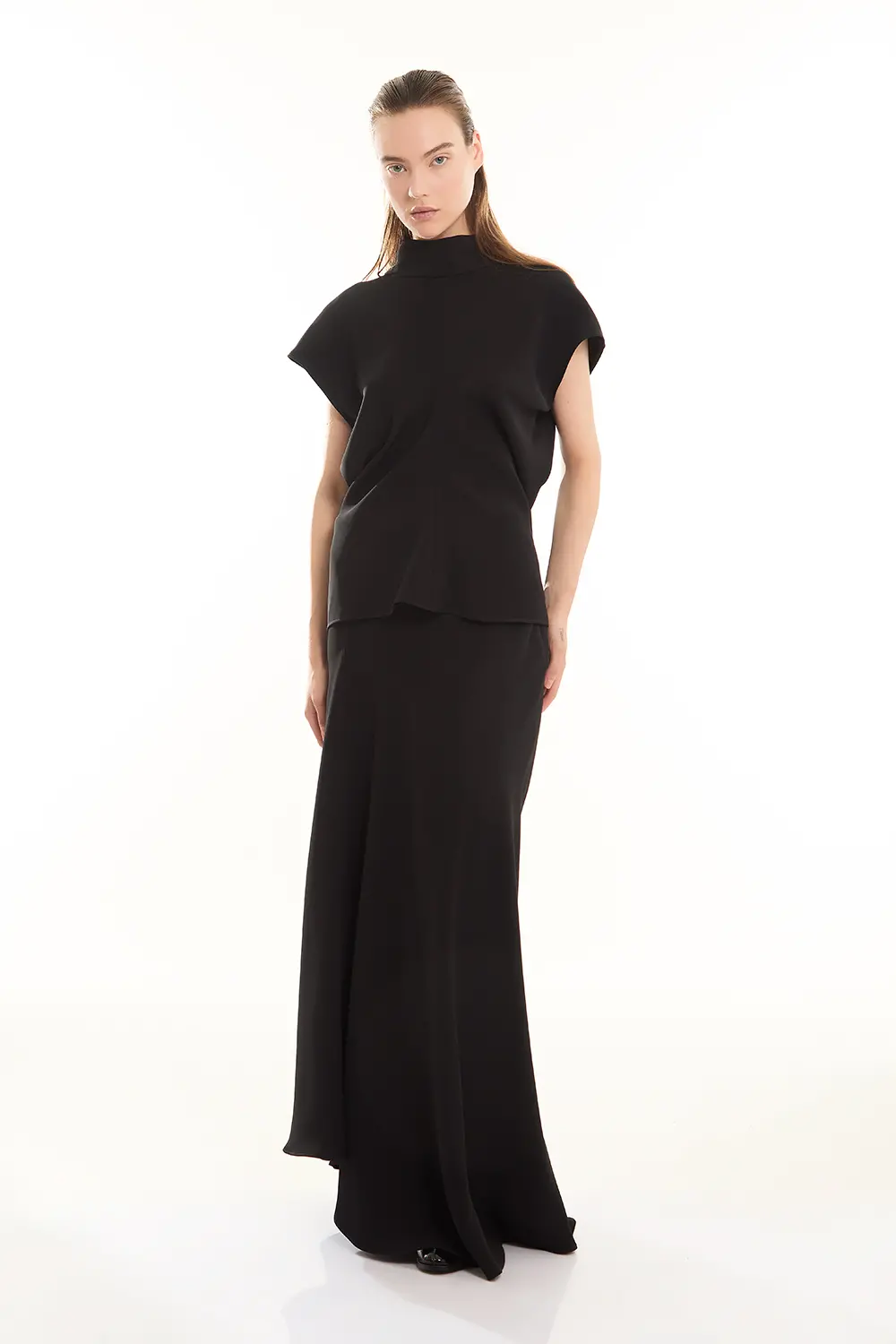 P.A.R.O.S.H. BLUSA MANICHE CORTE Spedizione Gratuita