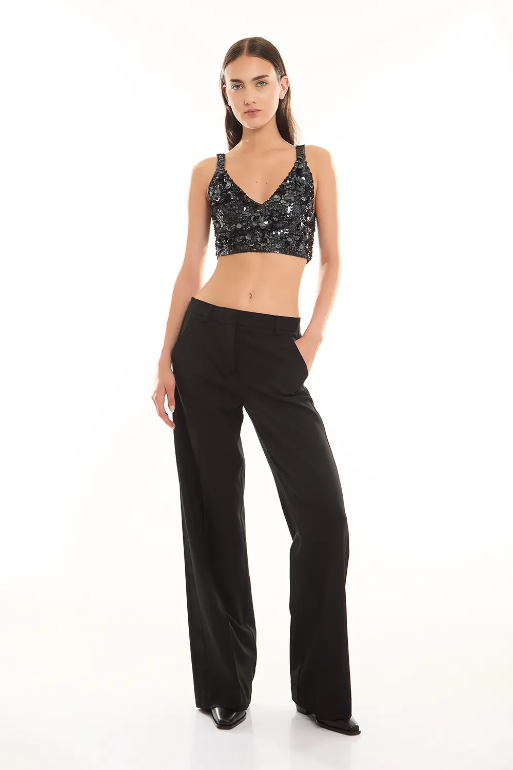 P.A.R.O.S.H. TOP CROP FULL PAILLETTES Acquista Ora