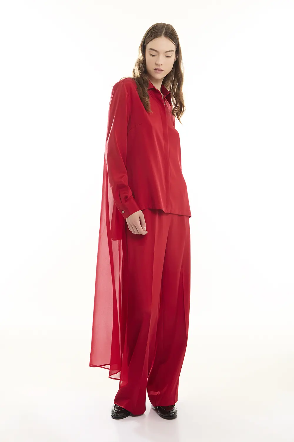 P.A.R.O.S.H. PANTALONE IN SETA Affare Del Giorno