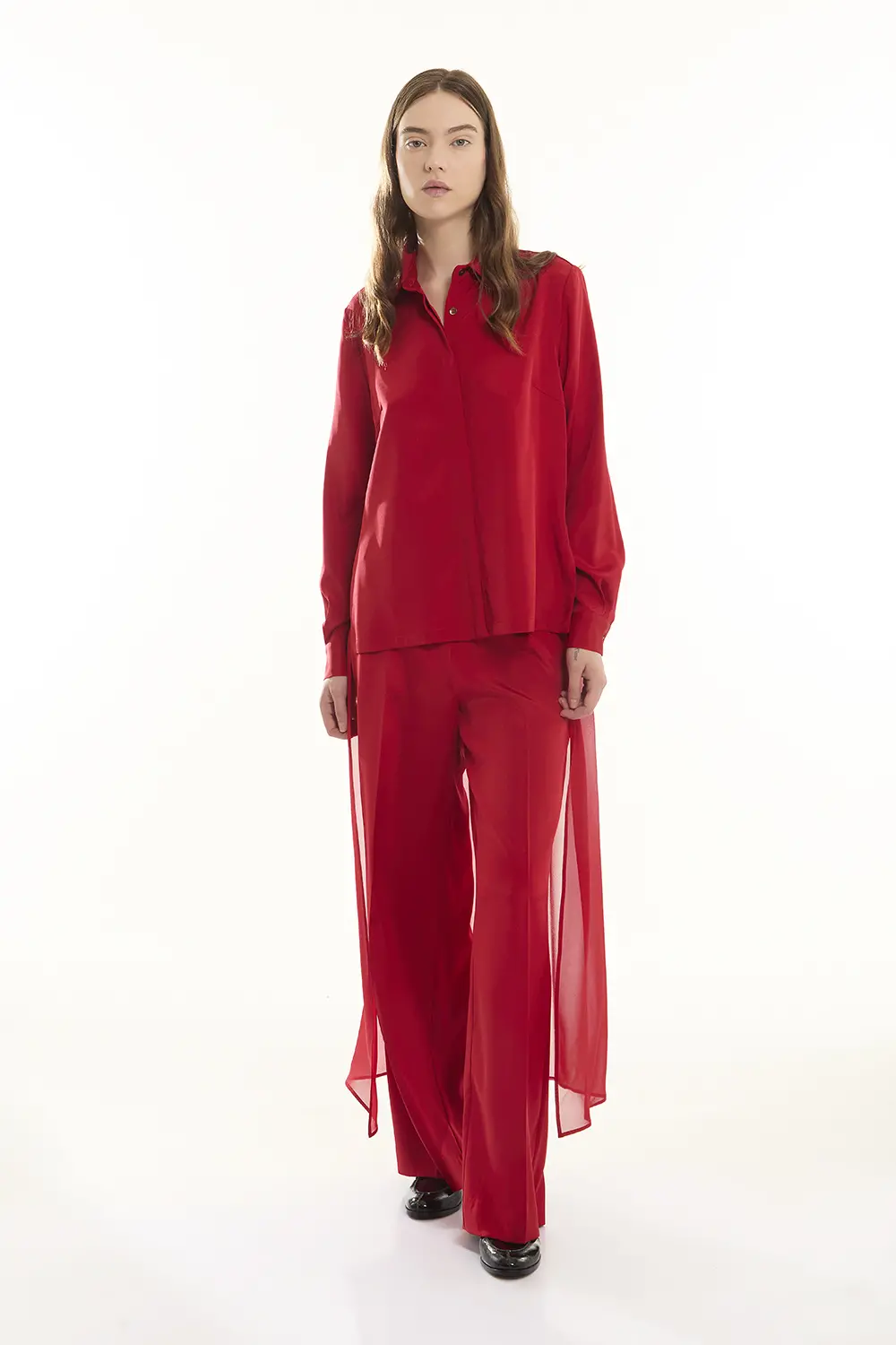 P.A.R.O.S.H. PANTALONE IN SETA Affare Del Giorno