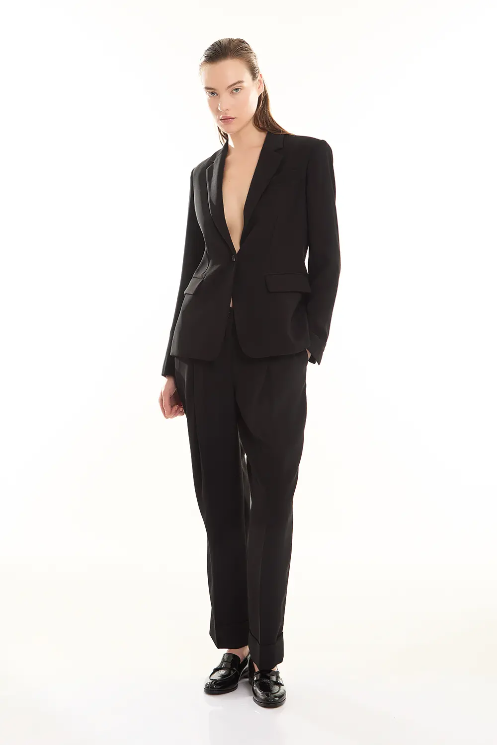 P.A.R.O.S.H. PANTALONE OMETTO Prezzo Ridotto