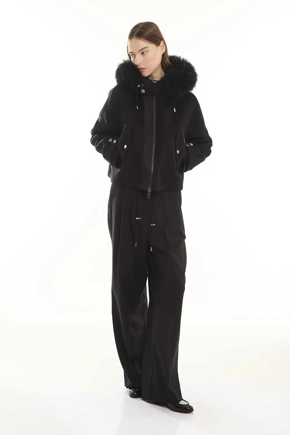 P.A.R.O.S.H. PANTALONE IN GABARDINA Online