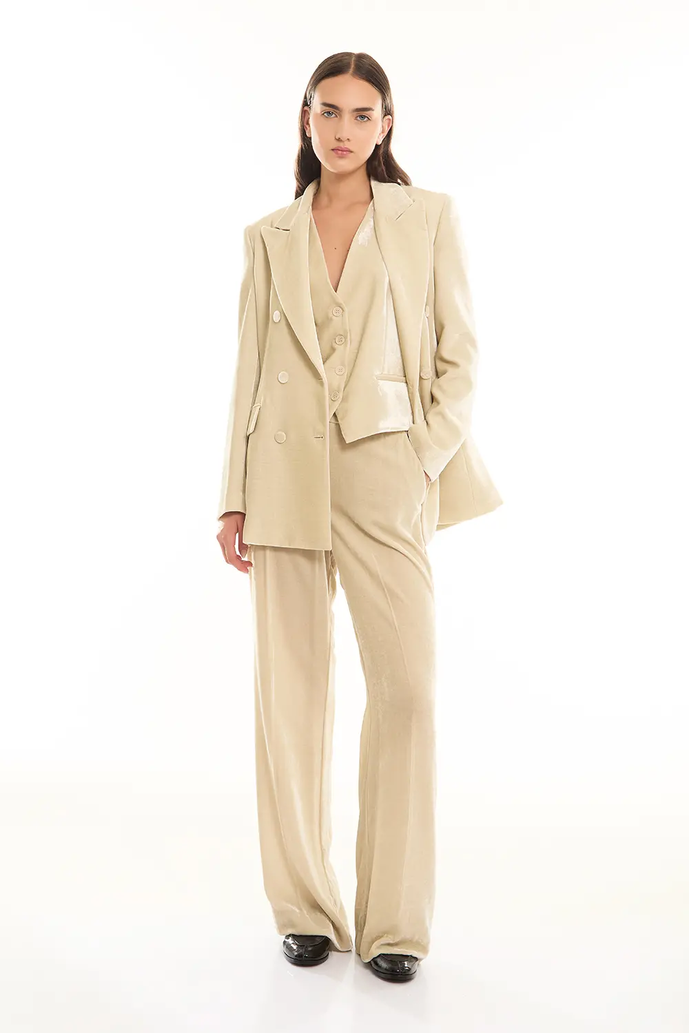 P.A.R.O.S.H. PANTALONE IN VELLUTO Offerte