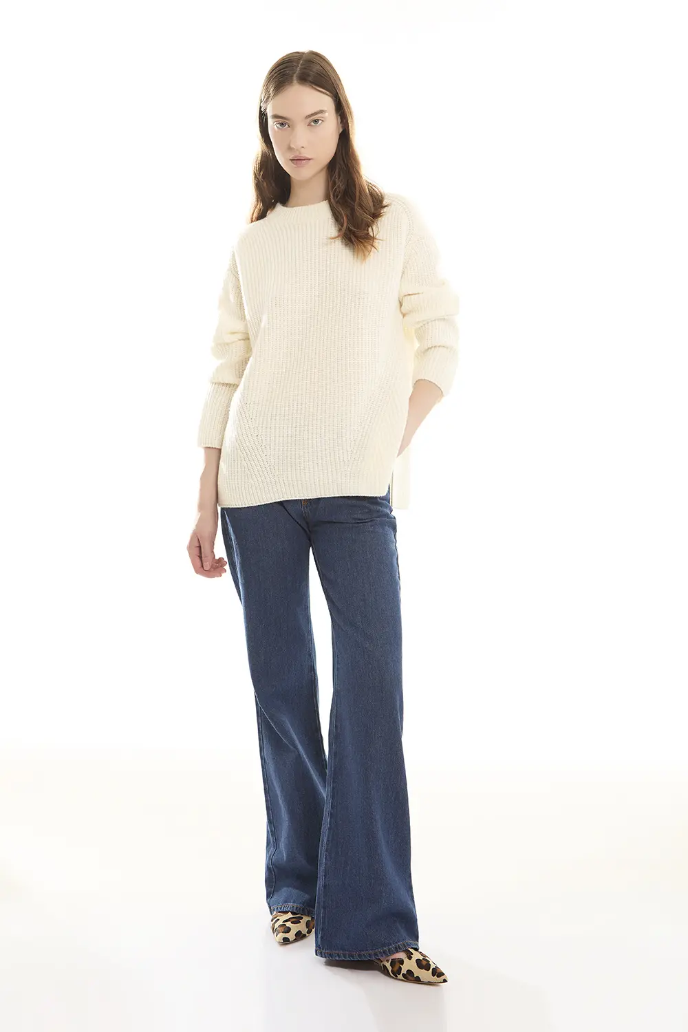 P.A.R.O.S.H. PANTALONE A ZAMPA Saldi Di Fabbrica