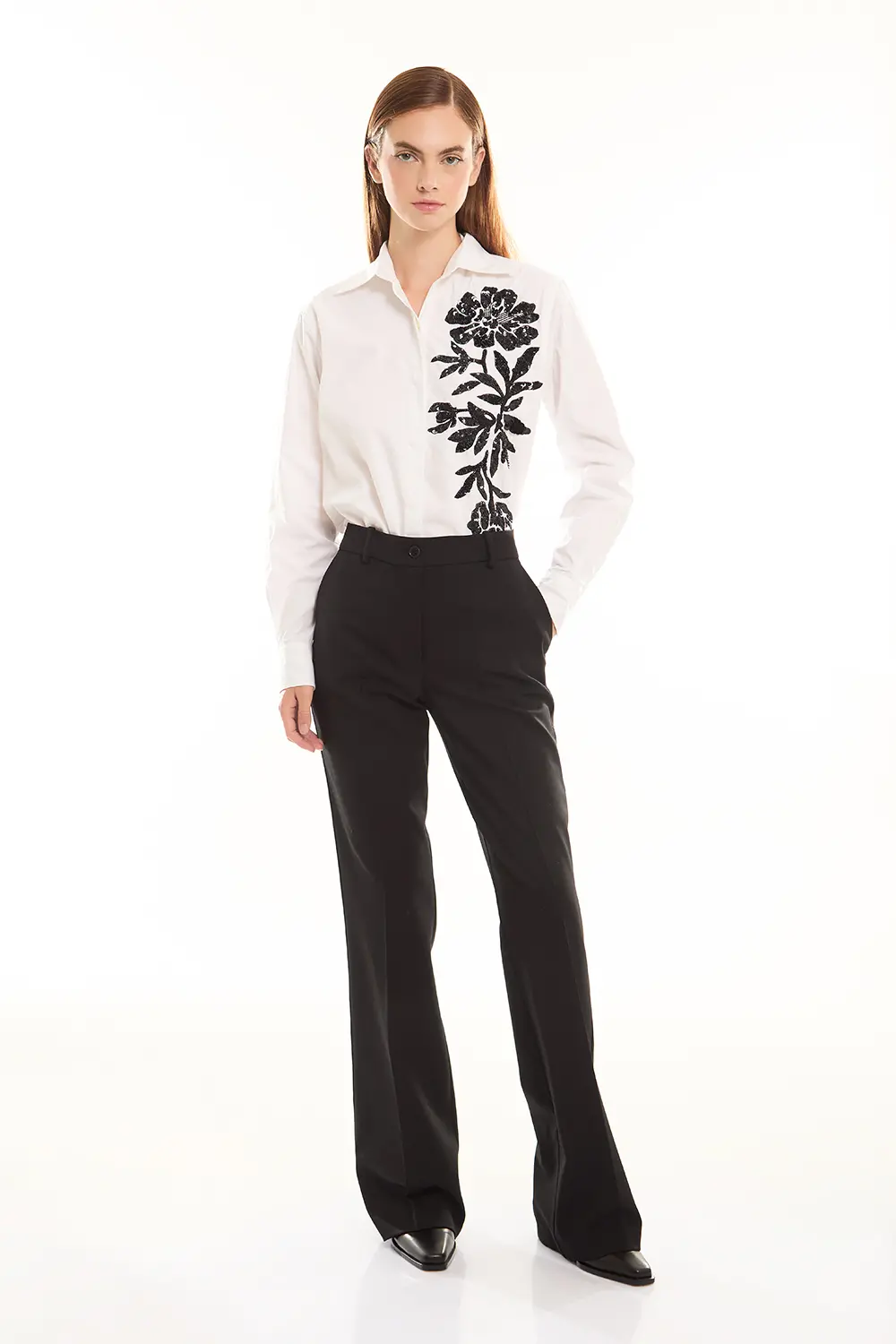 P.A.R.O.S.H. PANTALONE IN GABARDINA 2025