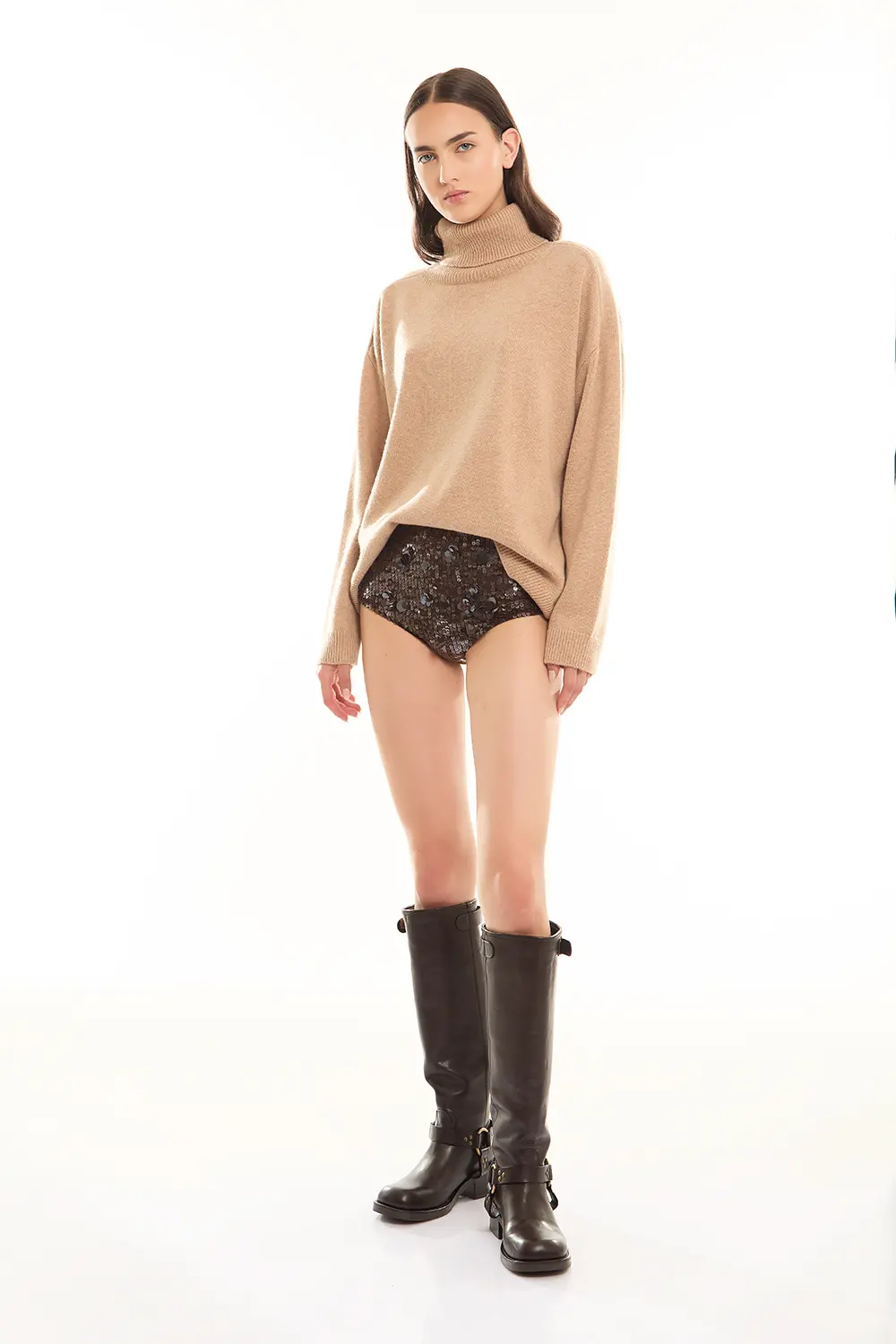 P.A.R.O.S.H. SHORTS FULL PAILLETTES 50% di sconto con spedizione gratuita