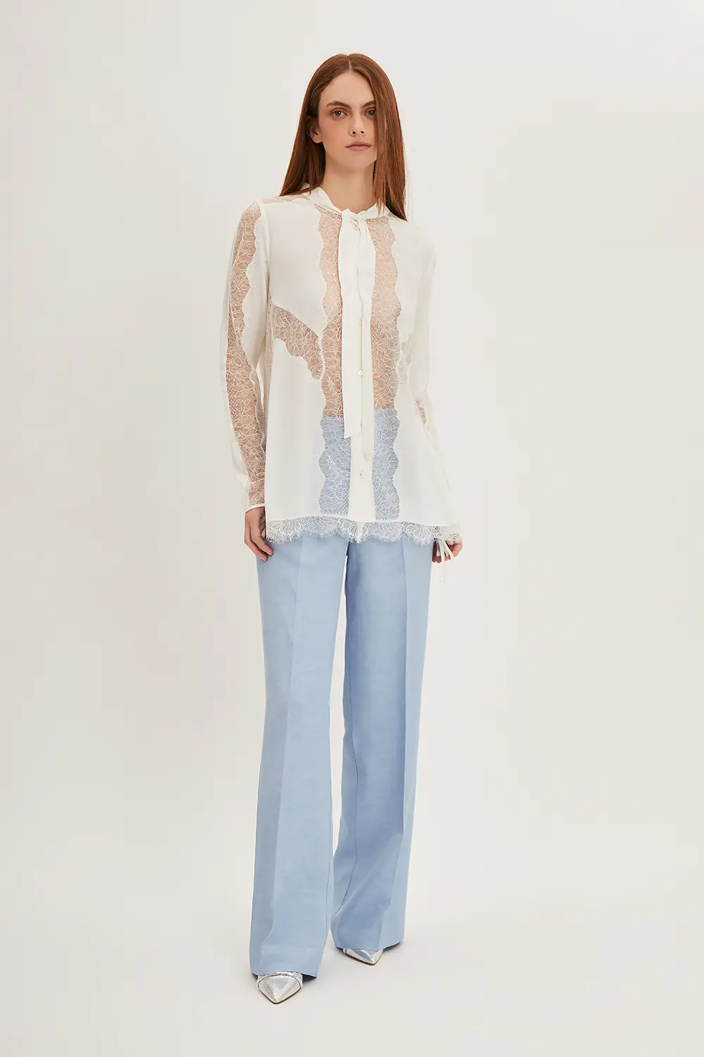 P.A.R.O.S.H. CAMICIA CON PIZZO Convenienza