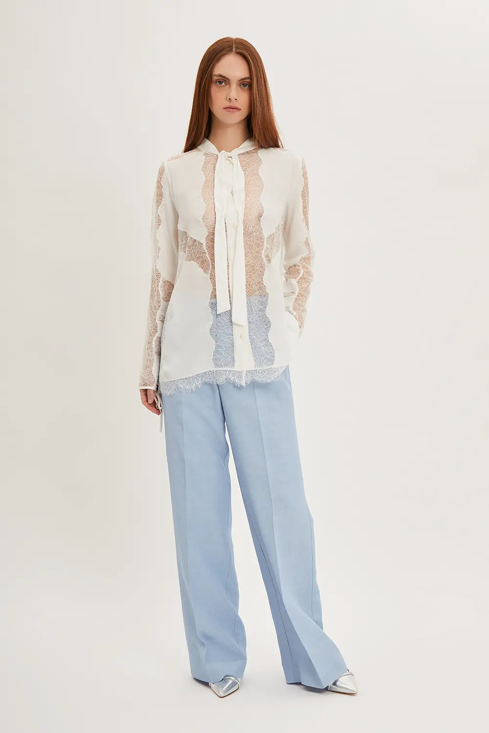 P.A.R.O.S.H. CAMICIA CON PIZZO Convenienza