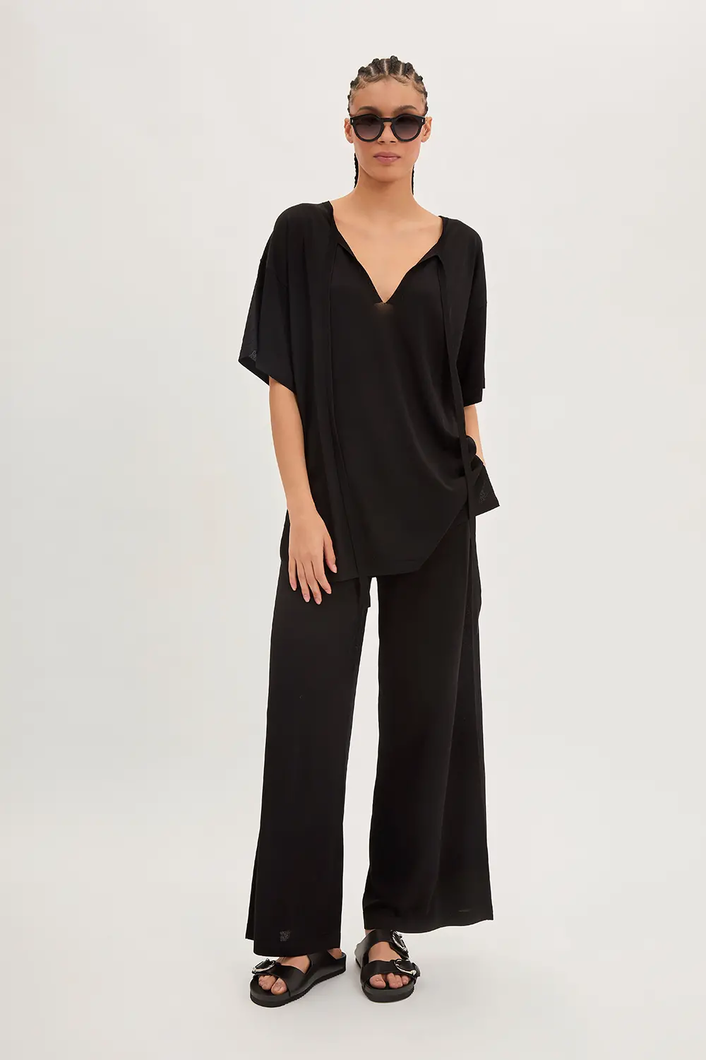 P.A.R.O.S.H. PANTALONE IN MAGLIA Sottocosto