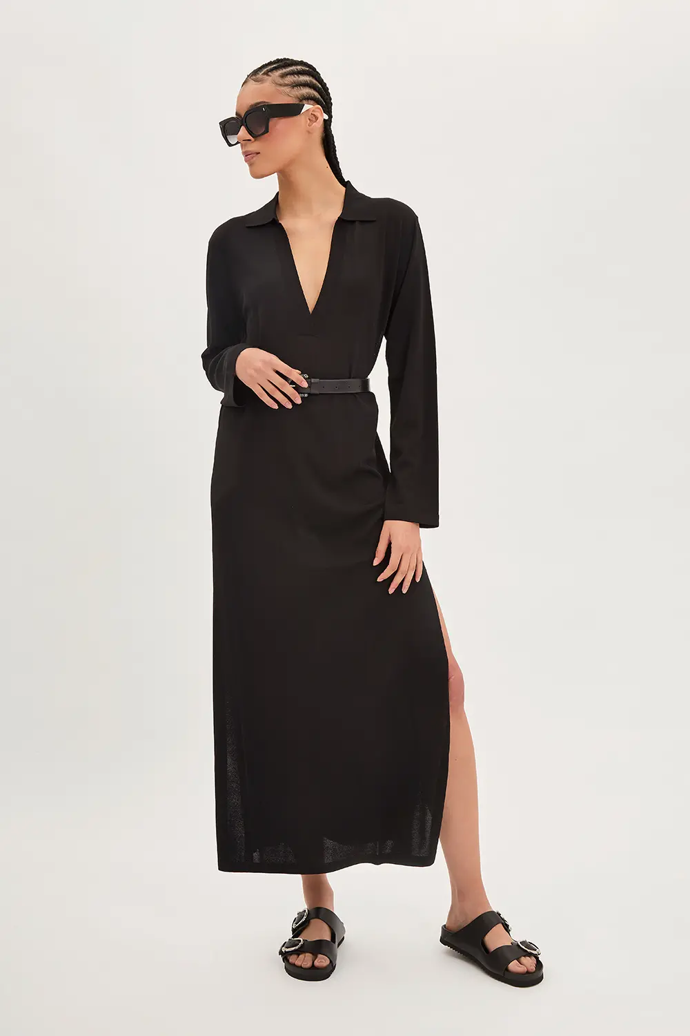 P.A.R.O.S.H. ABITO LUNGO IN MAGLIA Sconto