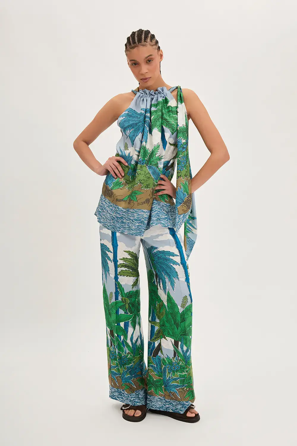 P.A.R.O.S.H. TOP IN TWILL Affare Del Giorno