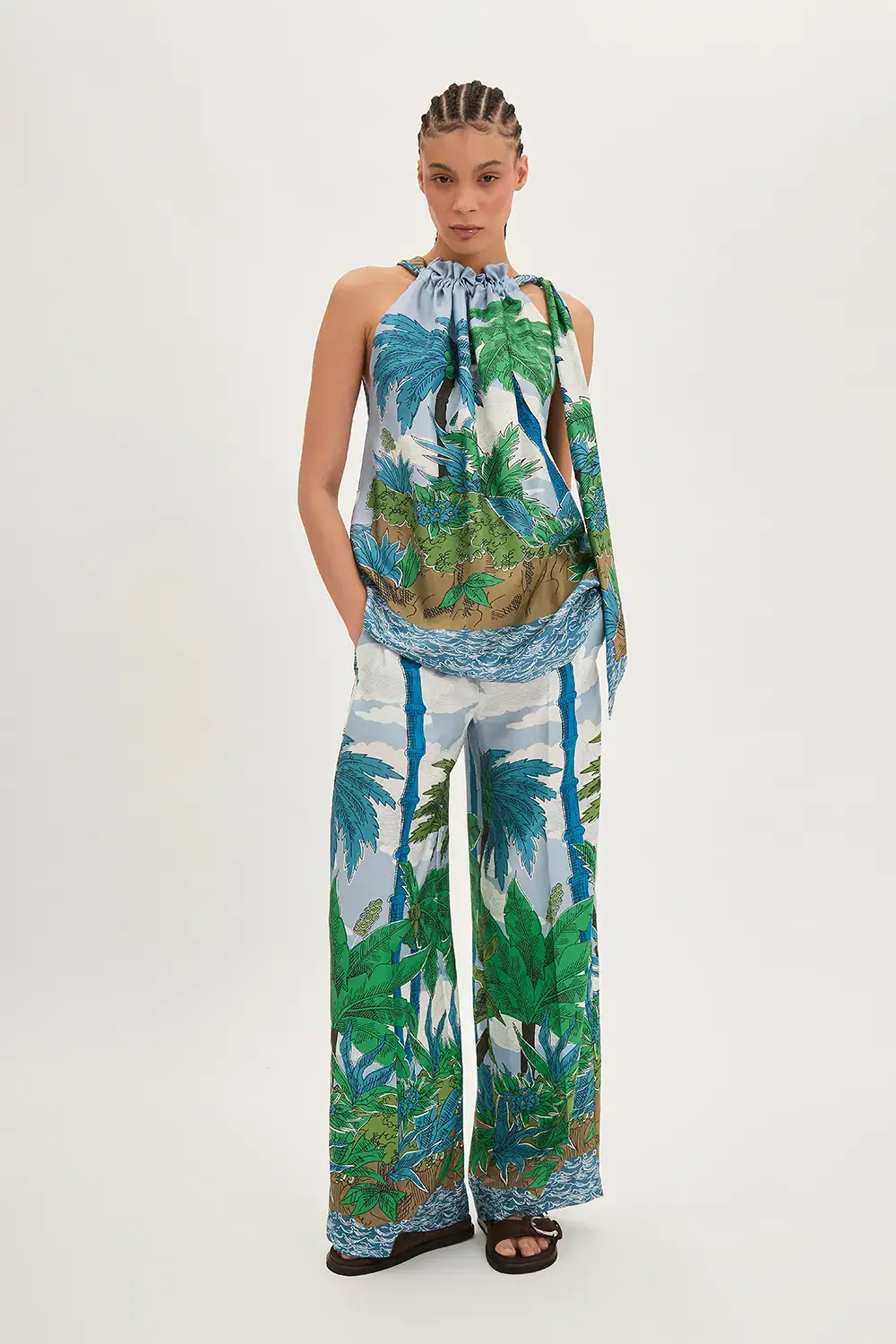 P.A.R.O.S.H. PANTALONE IN TWILL Offerta