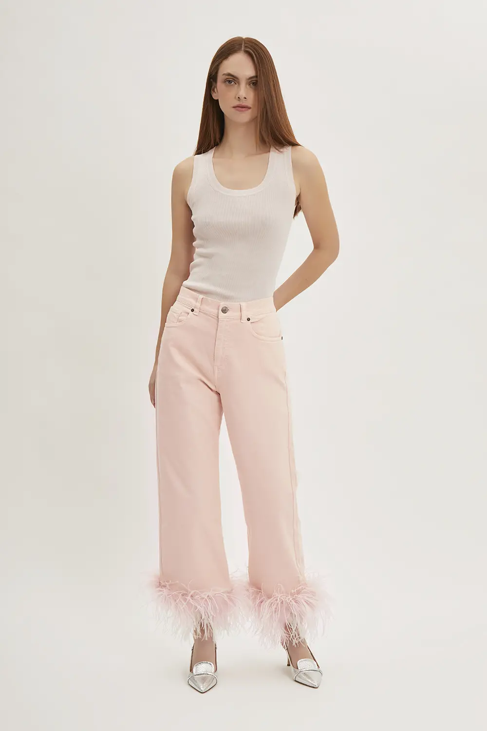 P.A.R.O.S.H. PANTALONE CON PIUME Economico