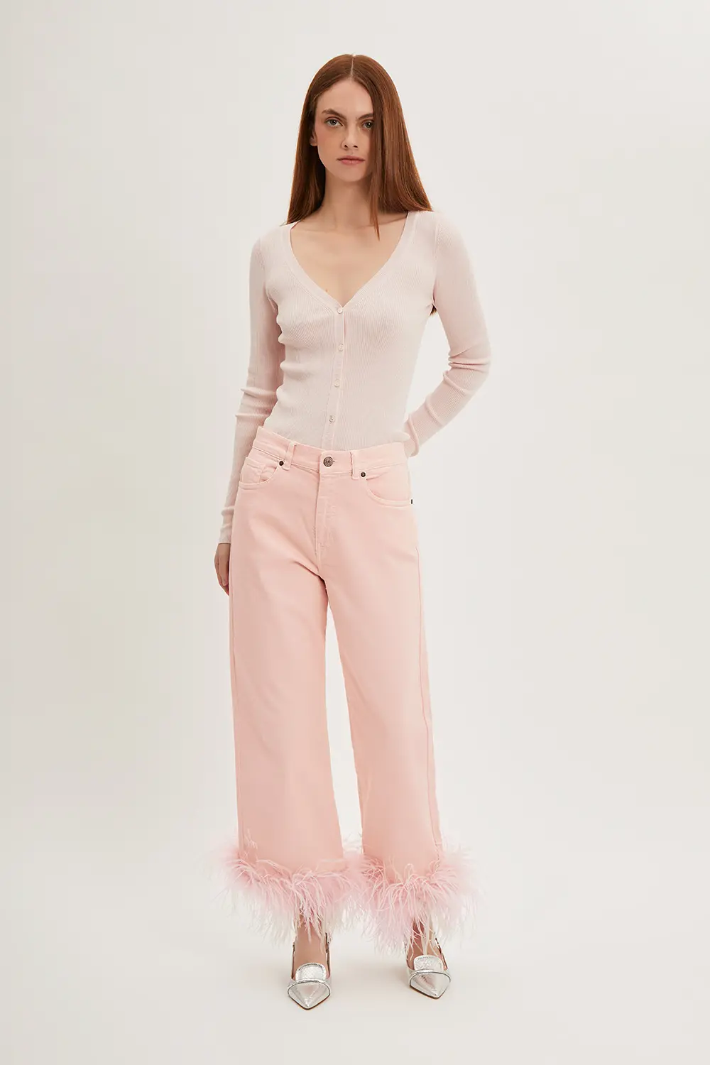 P.A.R.O.S.H. PANTALONE CON PIUME Economico