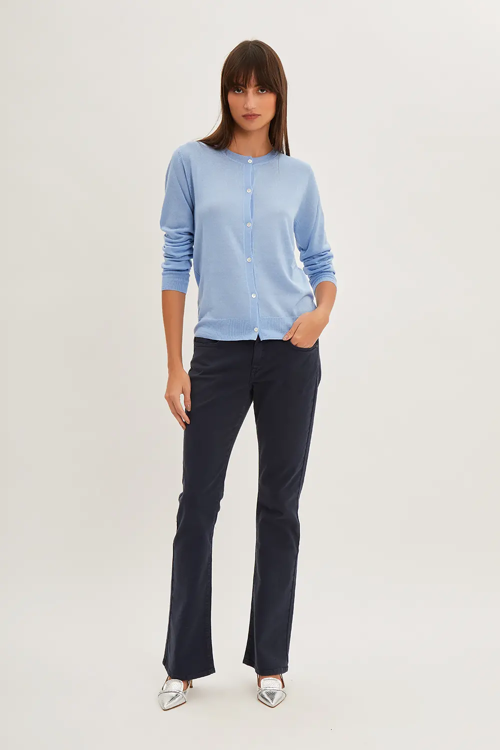 P.A.R.O.S.H. CARDIGAN IN MAGLIA Vendita Calda