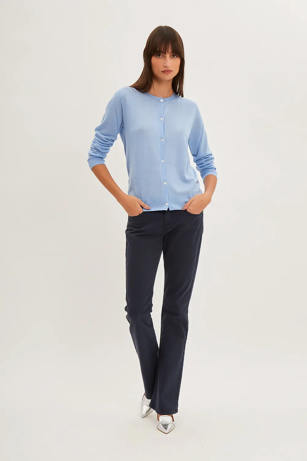 P.A.R.O.S.H. CARDIGAN IN MAGLIA Vendita Calda