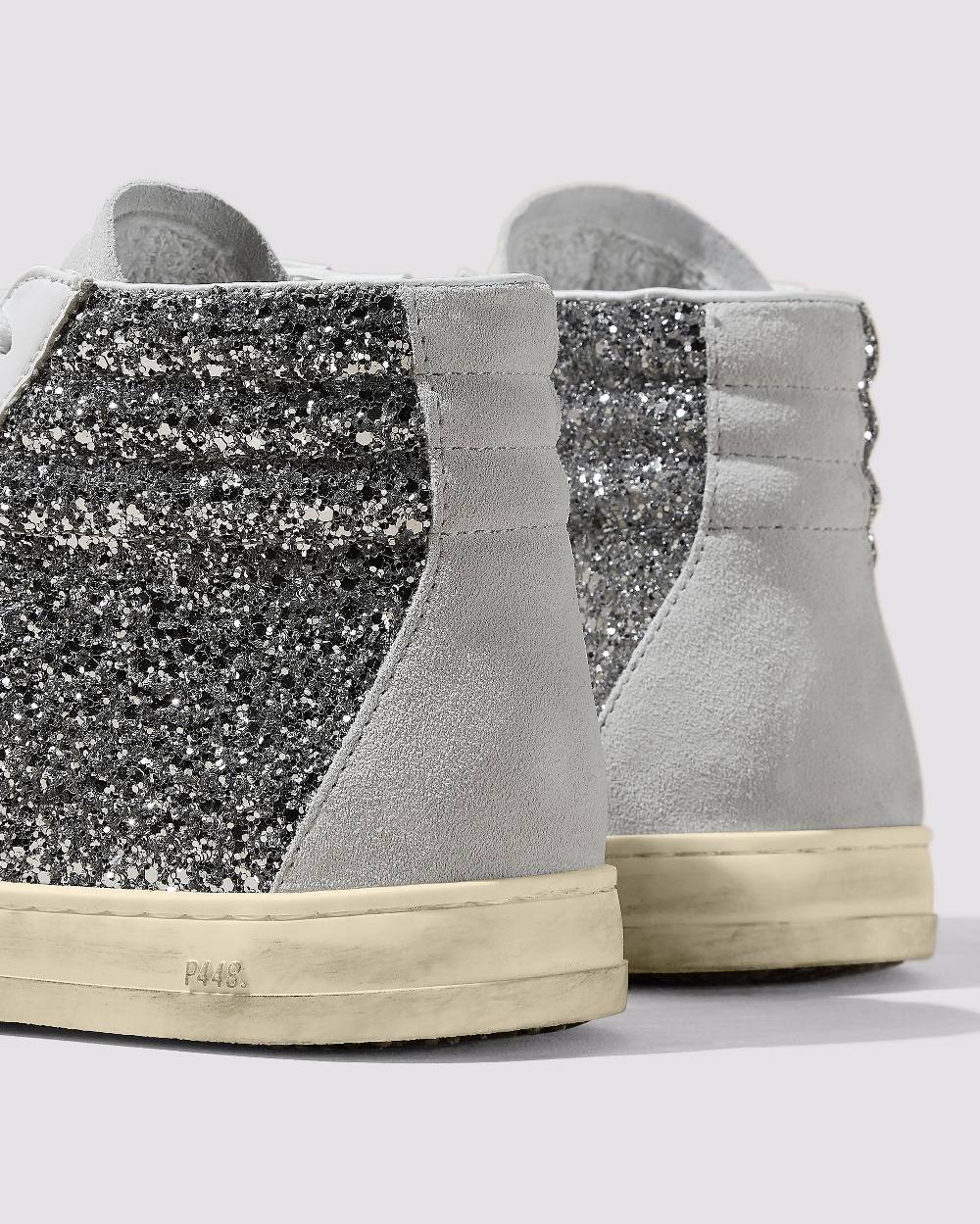 P448 Skate Recycled White/Silver Consegna Veloce