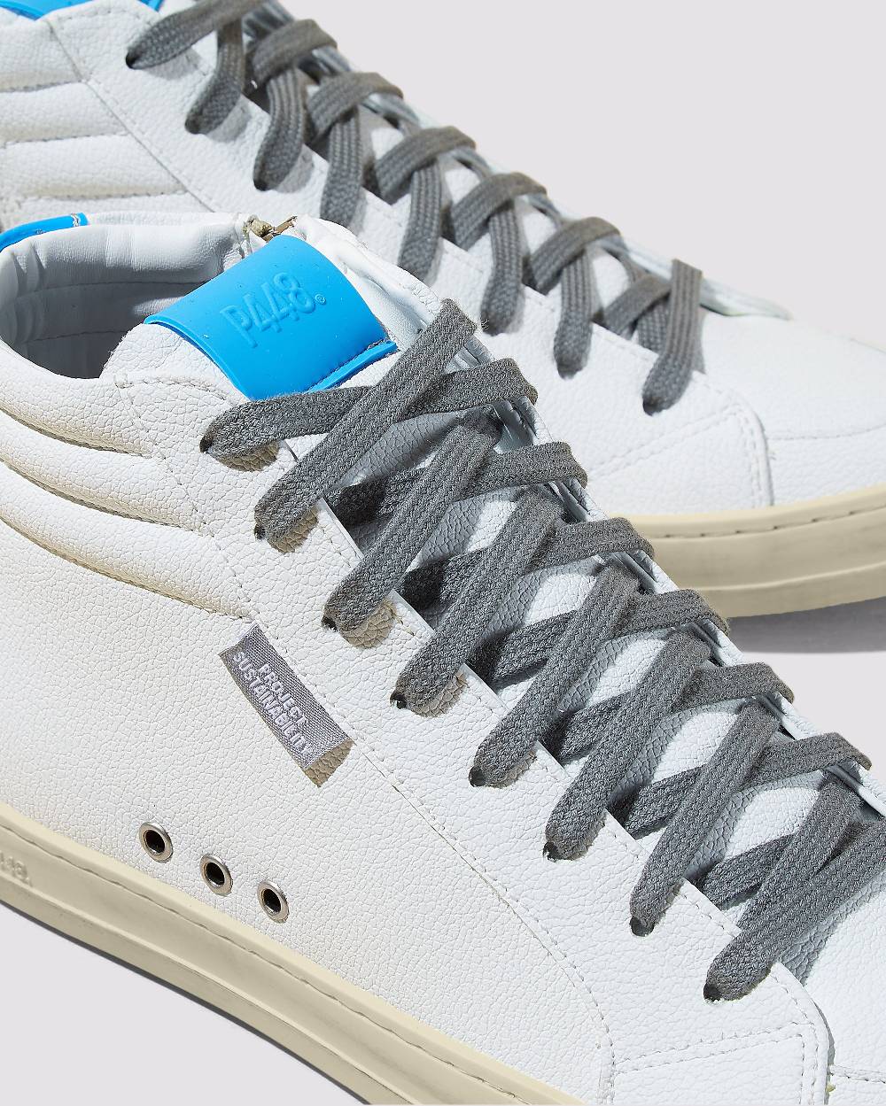 P448 Skate Recycled White/Blue In Linea