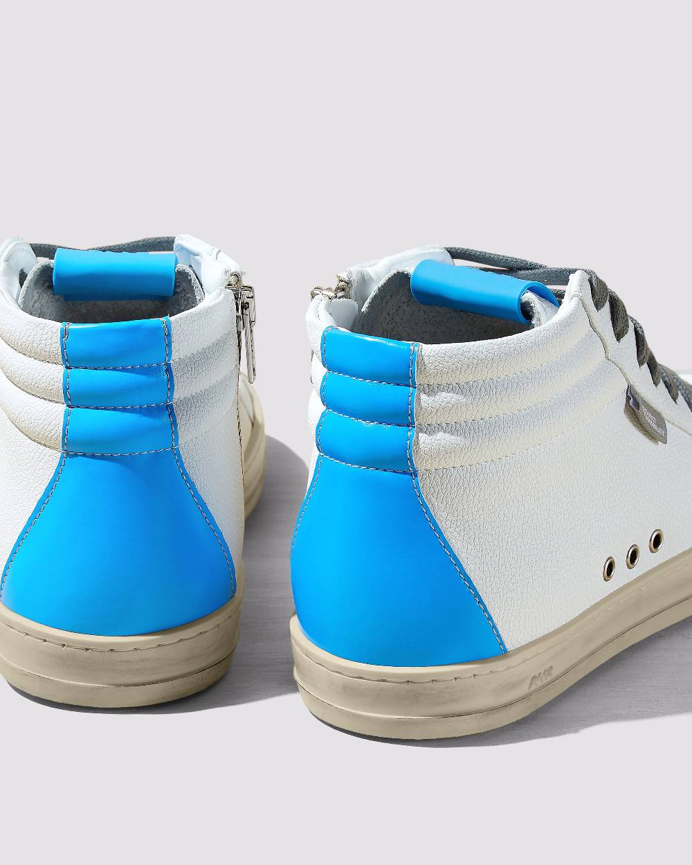 P448 Skate Recycled White/Blue In Linea
