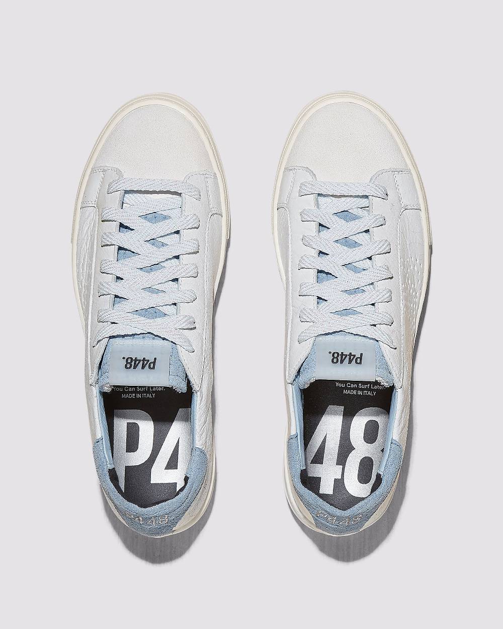 P448 Thea Celeste/White Prezzo Ridotto
