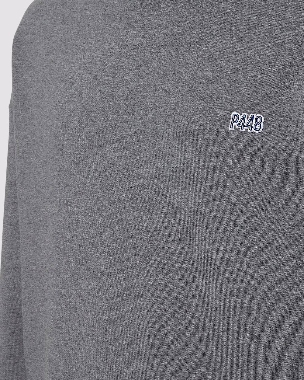 P448 P448 Hoodie Grey Sottocosto