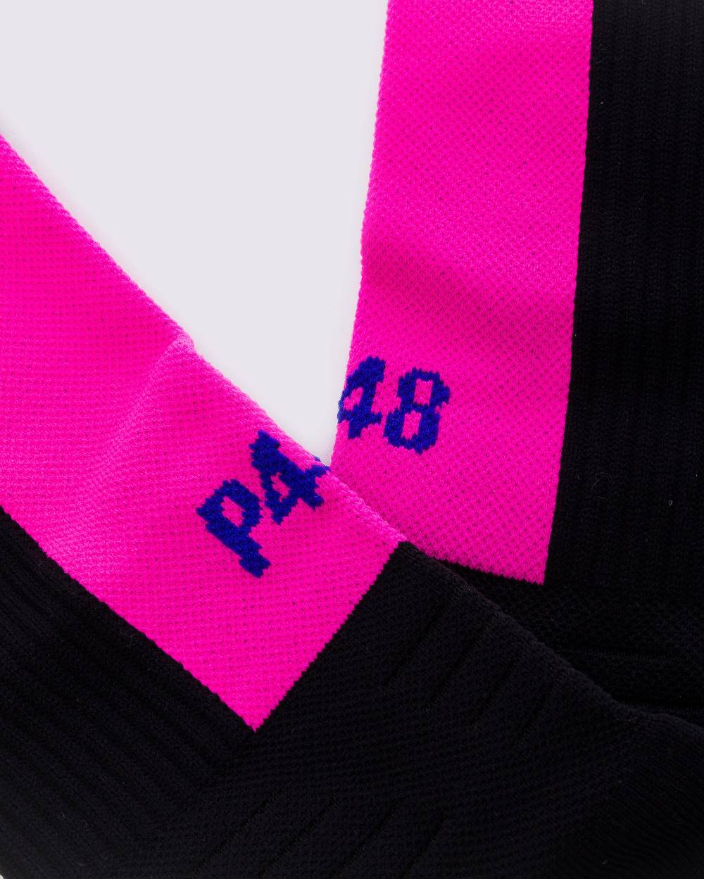 P448 Socks Black/Pink Negozio