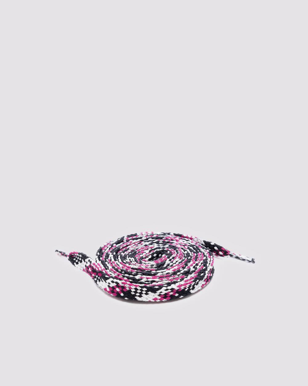 P448 Shoelaces Multi Fuchsia Italy