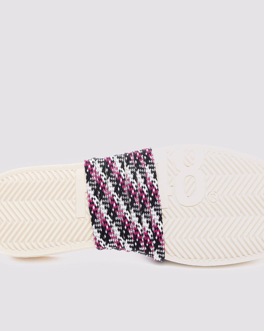 P448 Shoelaces Multi Fuchsia Italy