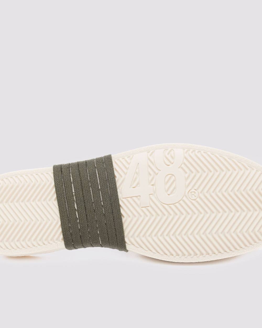 P448 Shoelaces Olive Green In Linea
