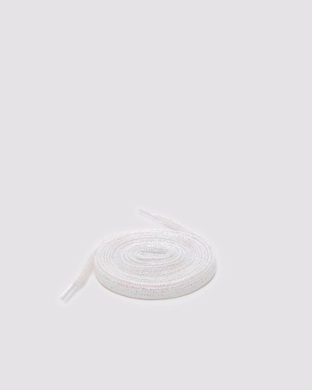 P448 Shoelaces White/Glitter Promozione