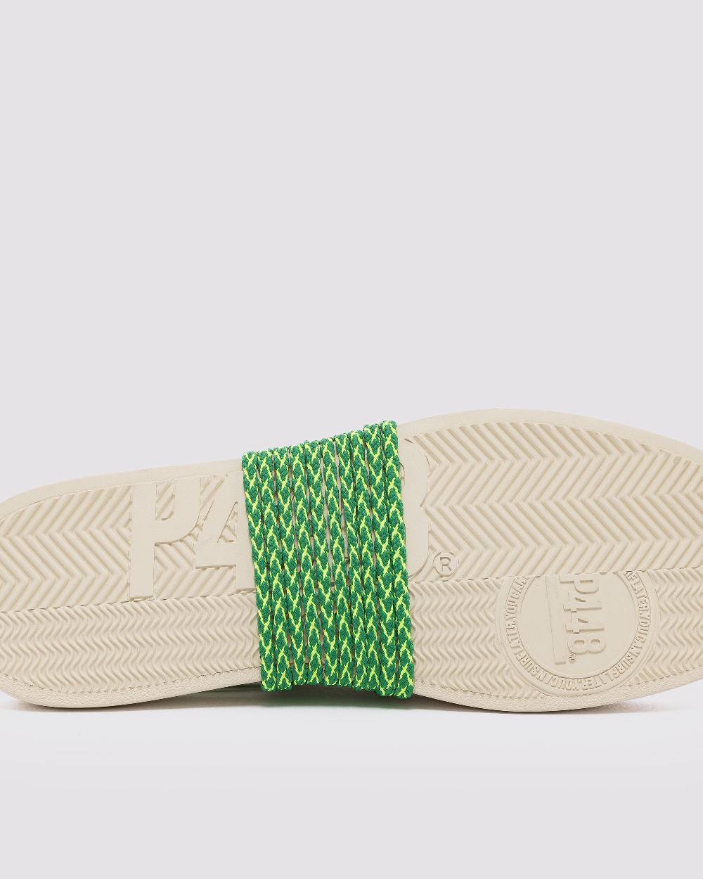 P448 Shoelaces Multi Green Soddisfazione Garantita
