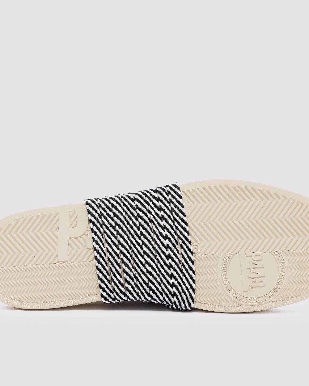 P448 Shoelaces Multi Black/White Prezzo Ridotto