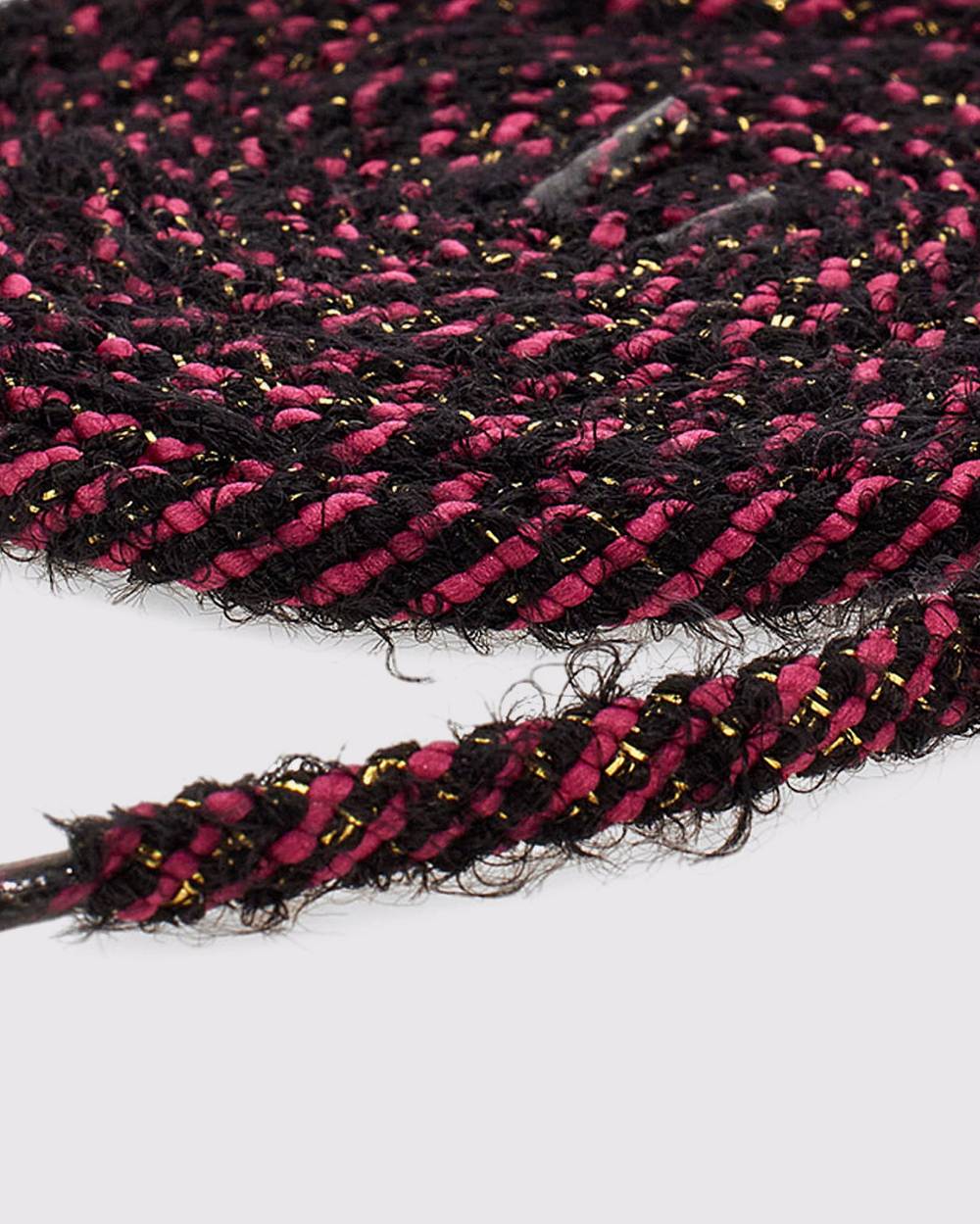 P448 Shoelaces Fuchsia/Black/Gold Presa
