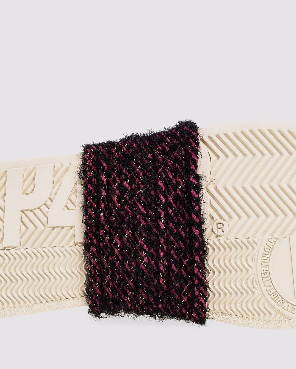 P448 Shoelaces Fuchsia/Black/Gold Presa