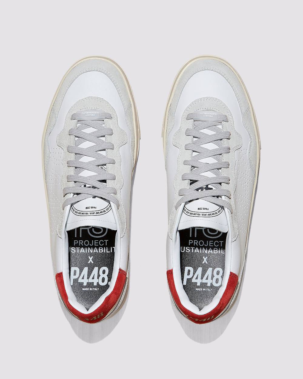 P448 Bali Recycled White/Red Negozi Online