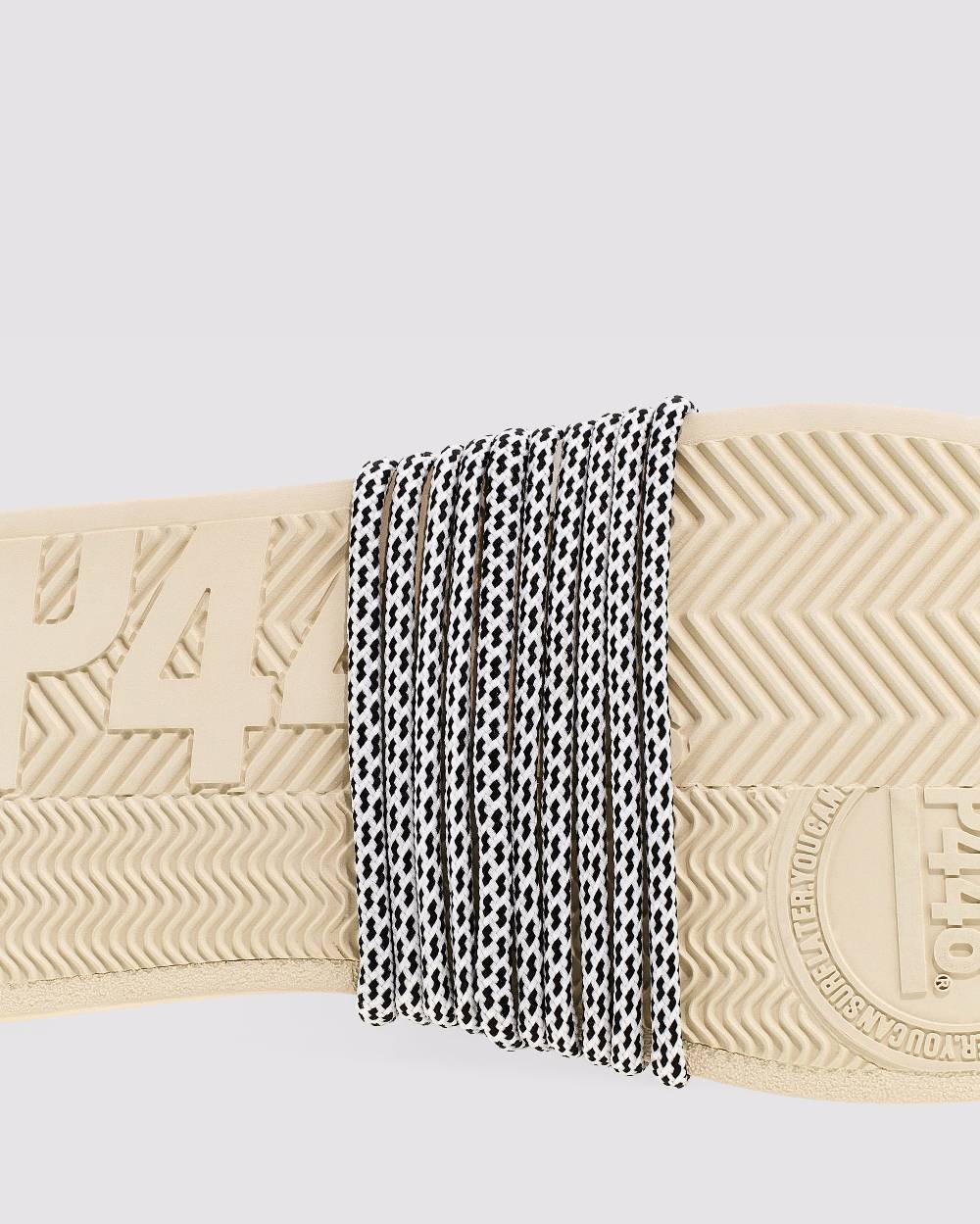 P448 Shoelaces White/Black Speckled Online