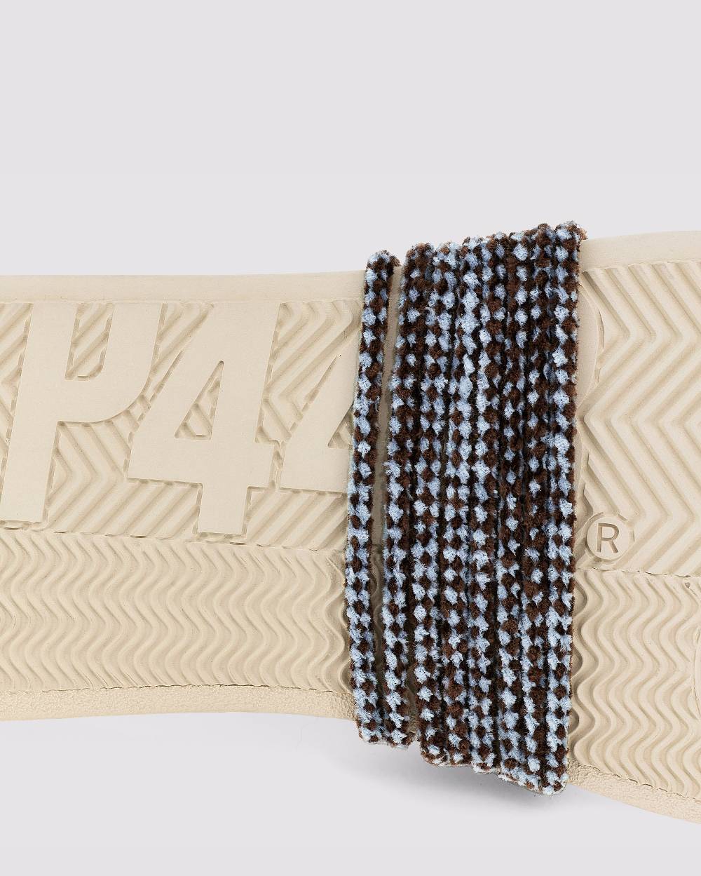 P448 Shoelaces Brown/Light Blue Outlet
