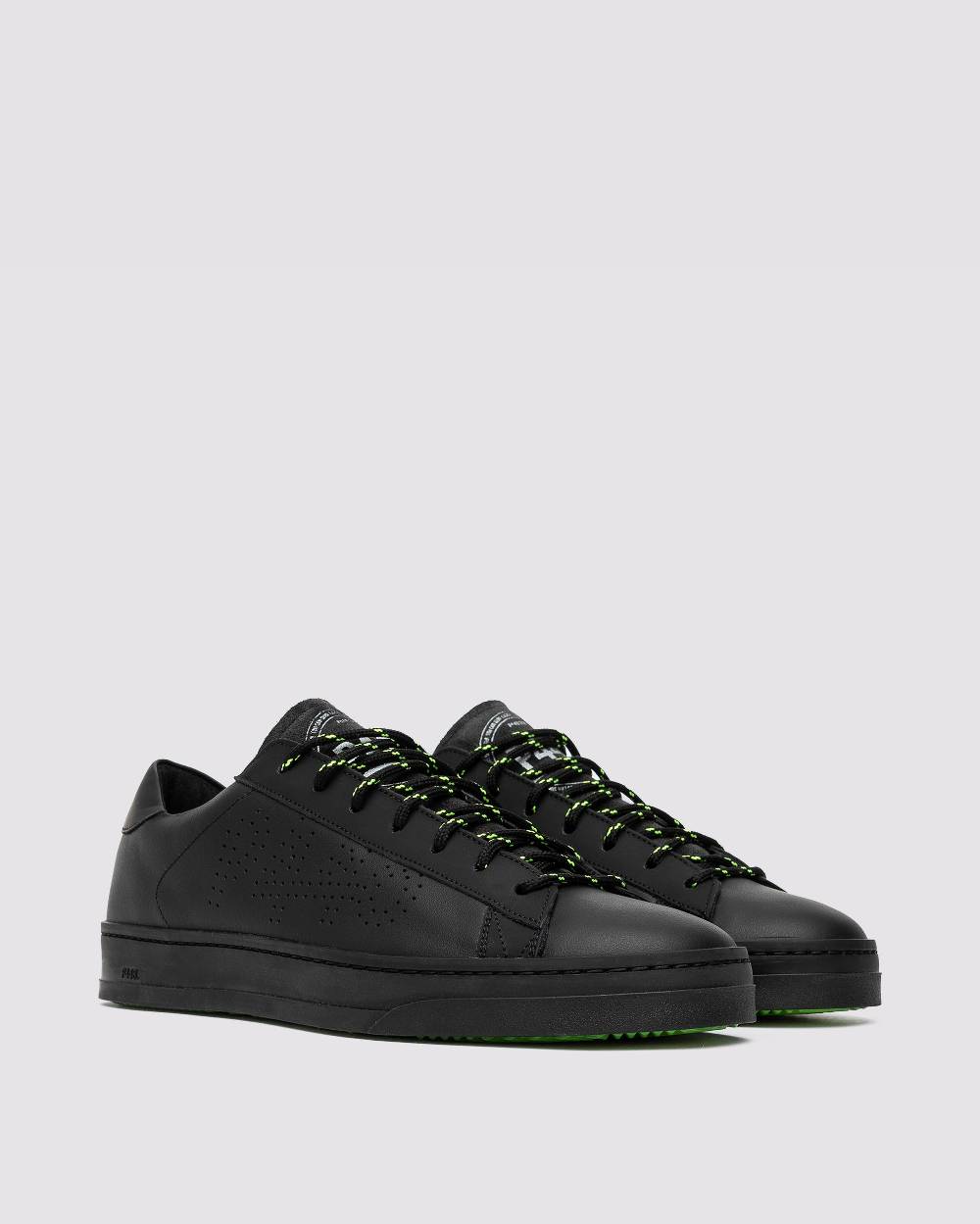 P448 Shoelaces Black/Yellow In Vendita