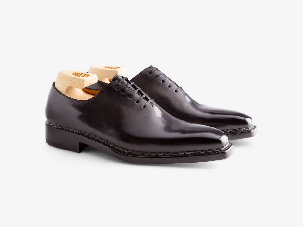 Paolo Sartori Art. 175B Oxford in pelle Anticata Grigio 2025