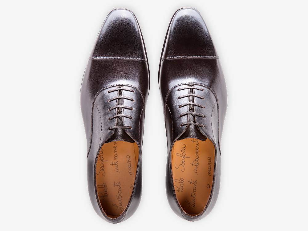 Paolo Sartori Art. 576 Oxford in pelle Anticata Vietri Qualità