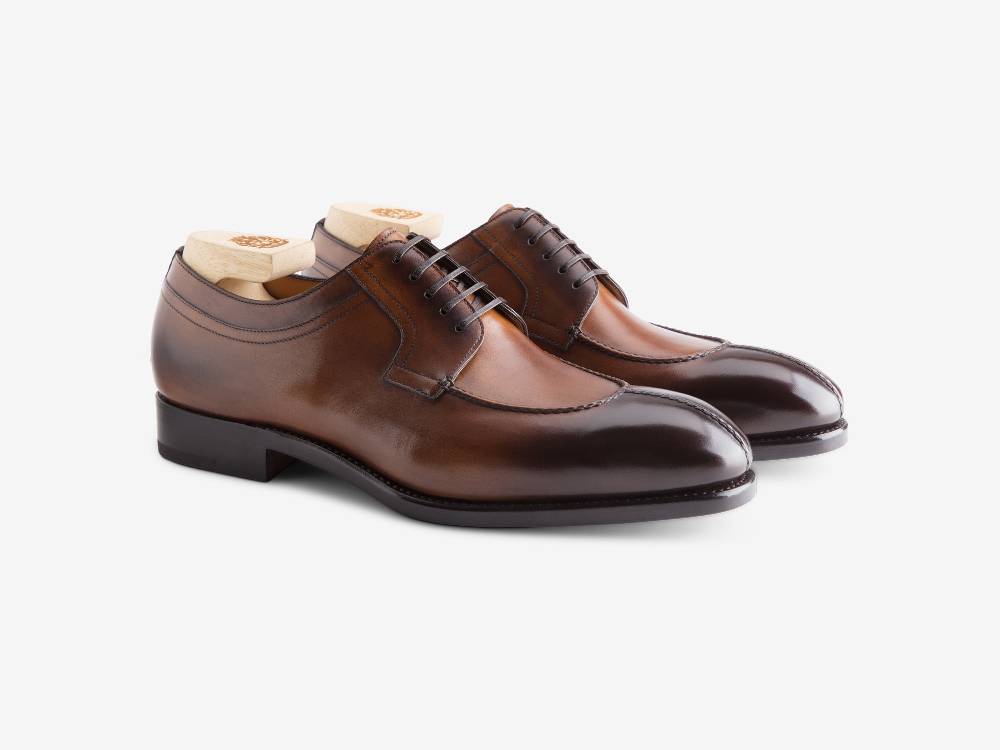 Paolo Sartori Art. 583 Derby in pelle Anticata Sorrento Spedizione Gratuita