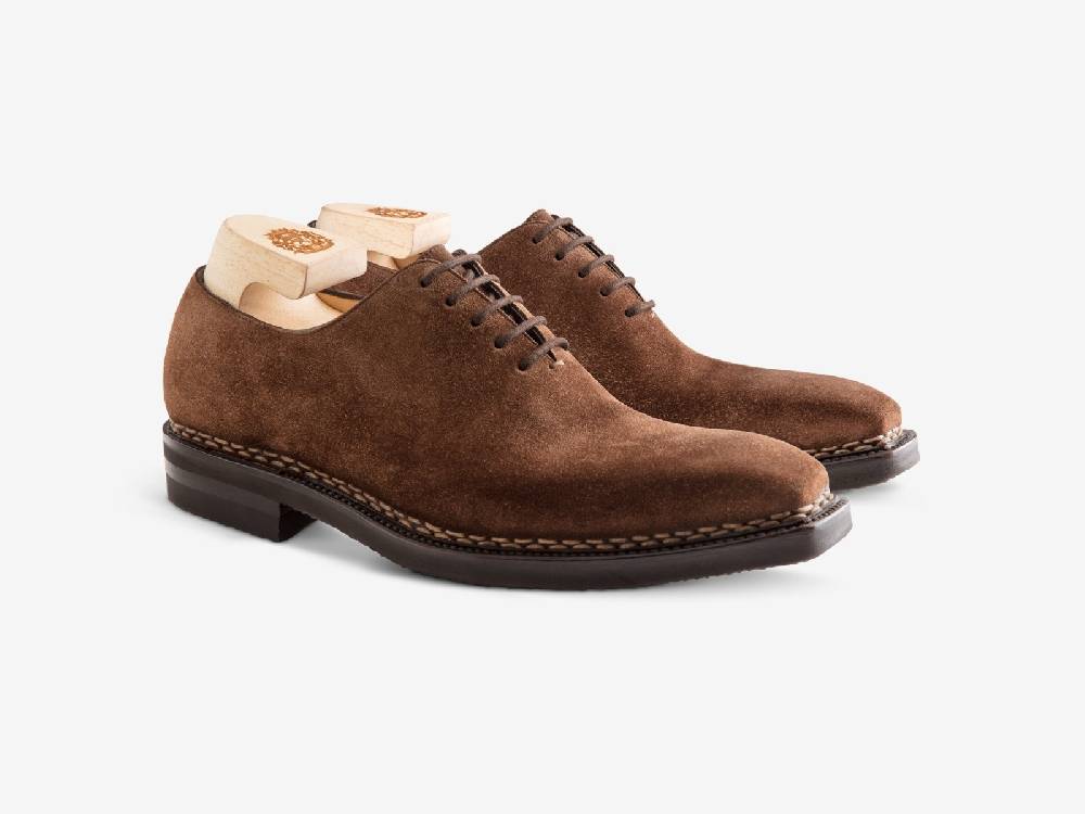Paolo Sartori Art. 175B Oxford in in pelle scamosciata Marrone Hotsell