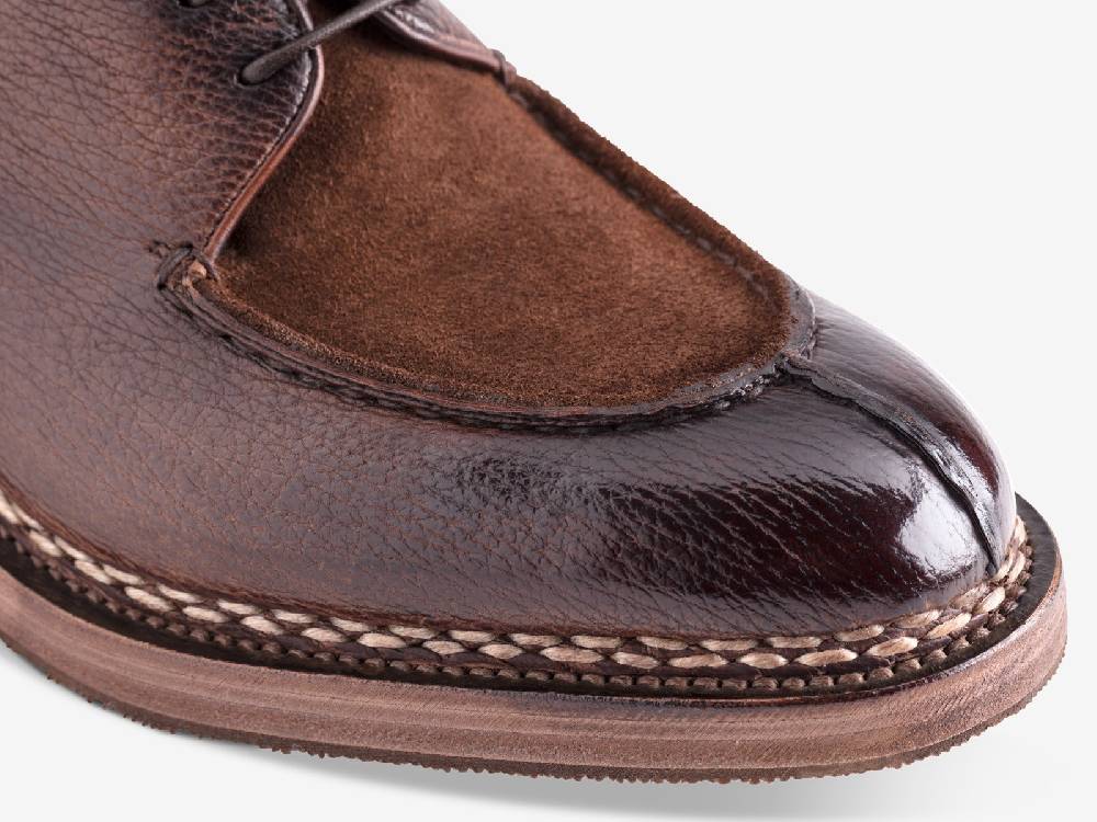 Paolo Sartori Art. 797 Derby in Montella Shark and Suede Leather Vendita Economica