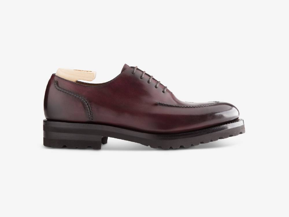 Paolo Sartori Art.666 Oxford in pelle Anticata Bordeaux