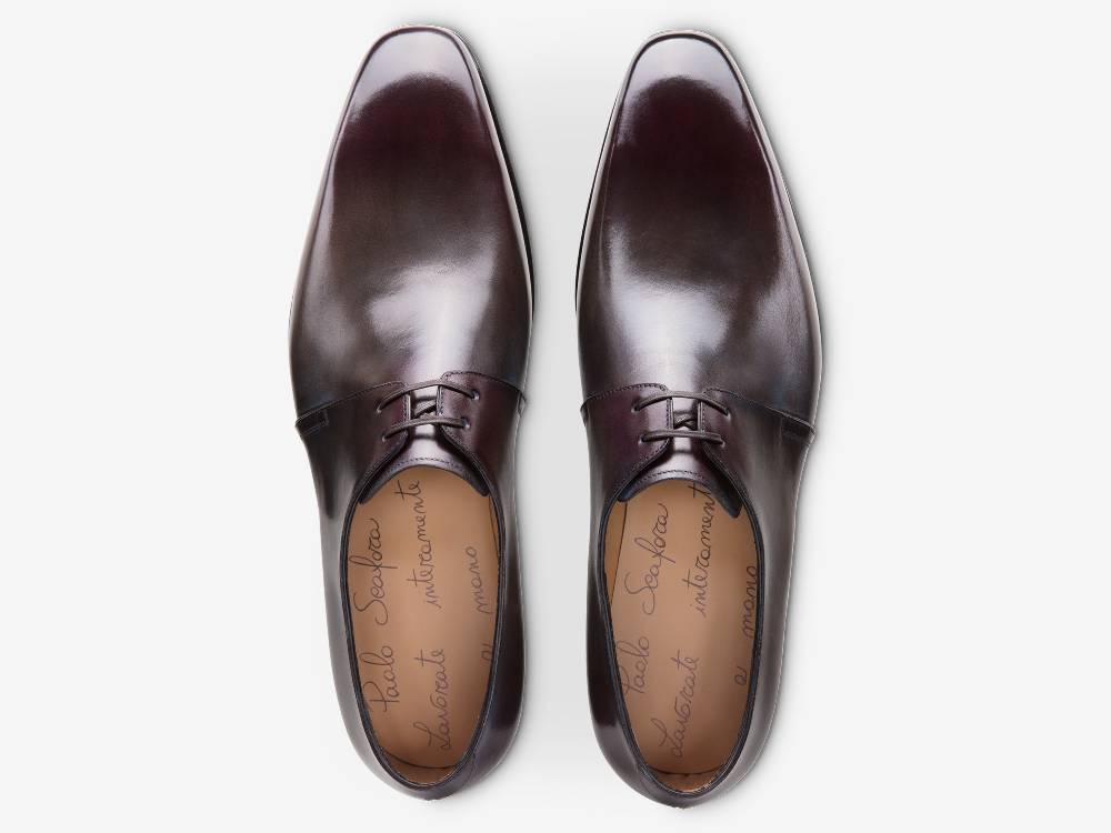 Paolo Sartori Art. 504 Derby in pelle Anticata Capri In Saldo