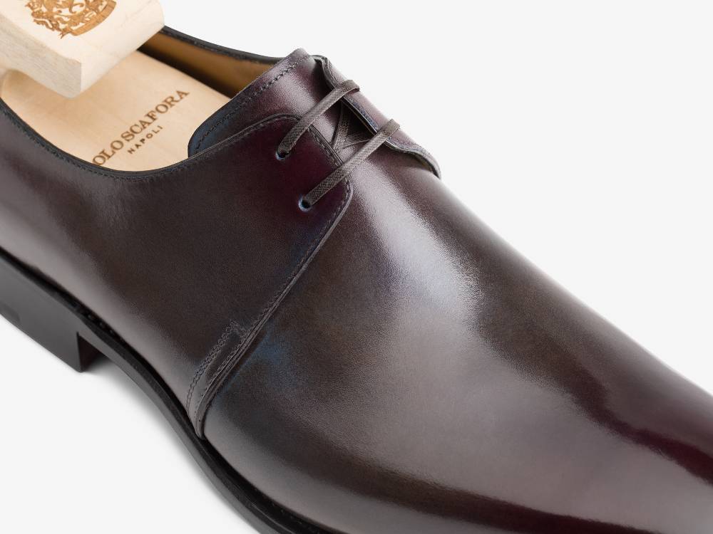 Paolo Sartori Art. 504 Derby in pelle Anticata Capri In Saldo